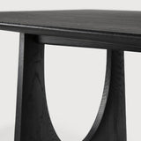 table ethnicraft Geometric, bois chêne massif
